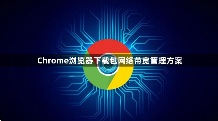 Chrome浏览器下载包网络带宽管理方案1