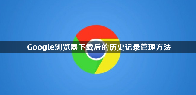 Google浏览器下载后的历史记录管理方法1