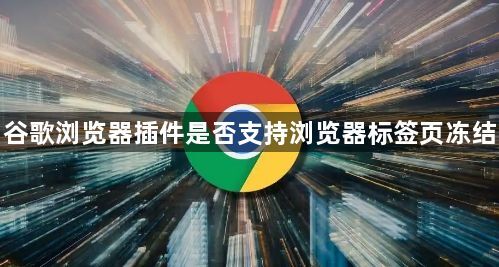 谷歌浏览器插件是否支持浏览器标签页冻结1