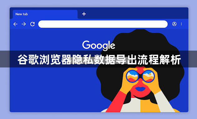谷歌浏览器隐私数据导出流程解析1
