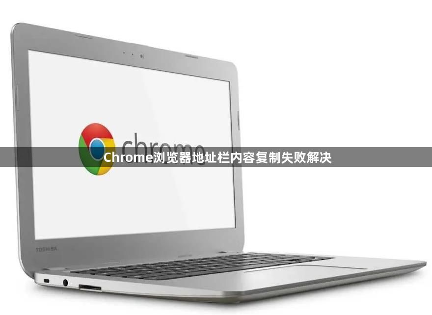 Chrome浏览器地址栏内容复制失败解决1