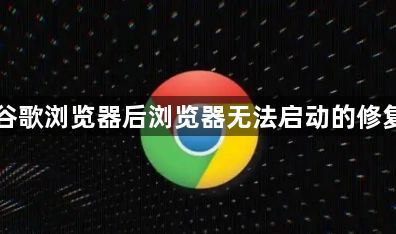 下载谷歌浏览器后浏览器无法启动的修复方案1