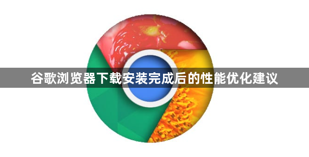 谷歌浏览器下载安装完成后的性能优化建议1