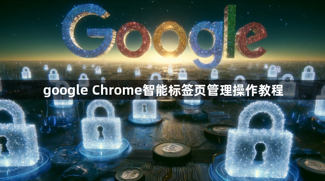 google Chrome智能标签页管理操作教程1