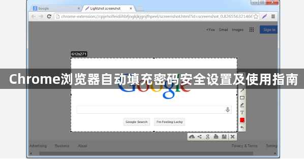 Chrome浏览器自动填充密码安全设置及使用指南1