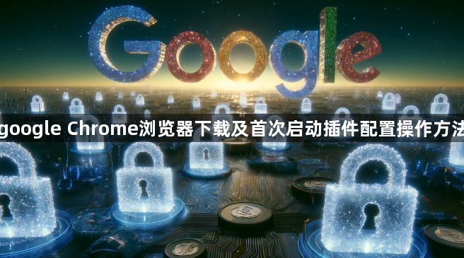 google Chrome浏览器下载及首次启动插件配置操作方法1