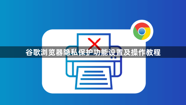 谷歌浏览器隐私保护功能设置及操作教程1