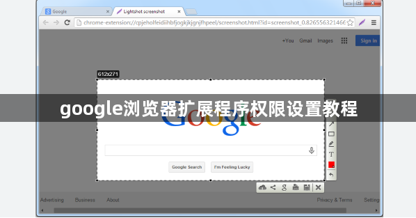 google浏览器扩展程序权限设置教程1