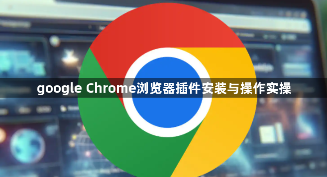 google Chrome浏览器插件安装与操作实操1