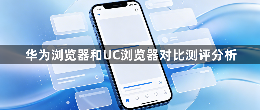华为浏览器和UC浏览器对比测评分析1