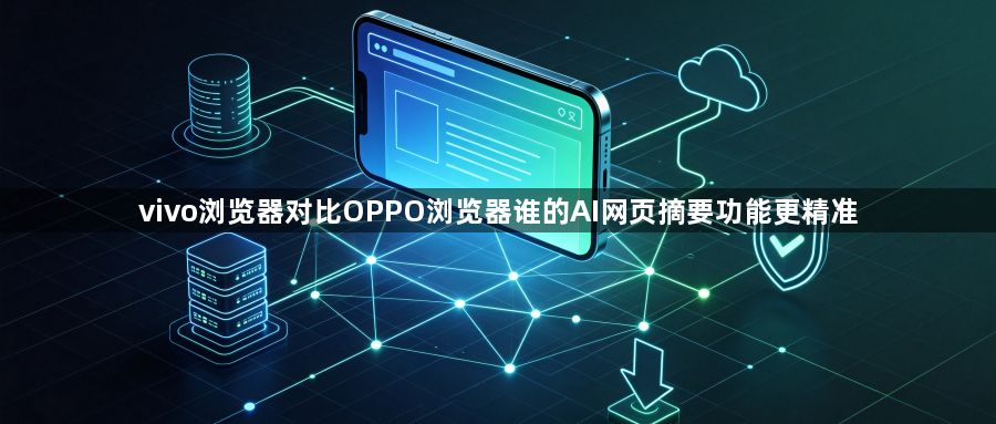 vivo浏览器对比OPPO浏览器谁的AI网页摘要功能更精准1