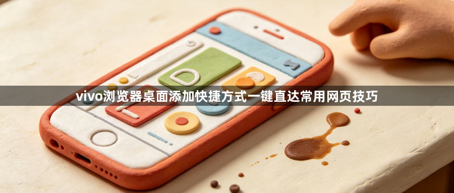 vivo浏览器桌面添加快捷方式一键直达常用网页技巧1