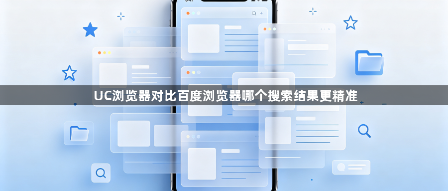 UC浏览器对比百度浏览器哪个搜索结果更精准1