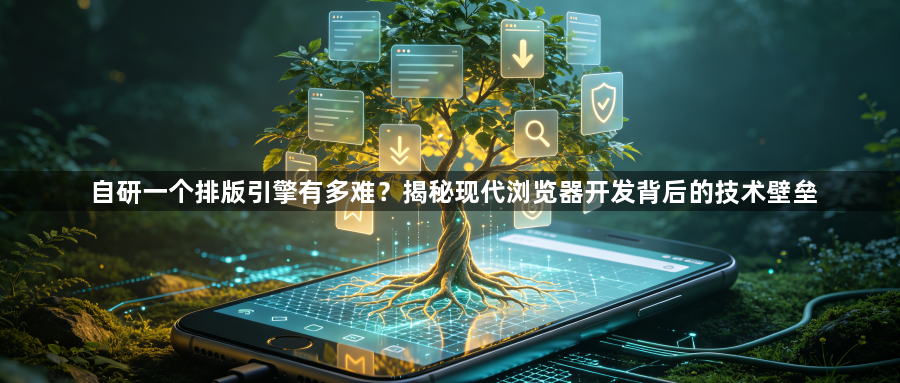 自研一个排版引擎有多难？揭秘现代浏览器开发背后的技术壁垒1