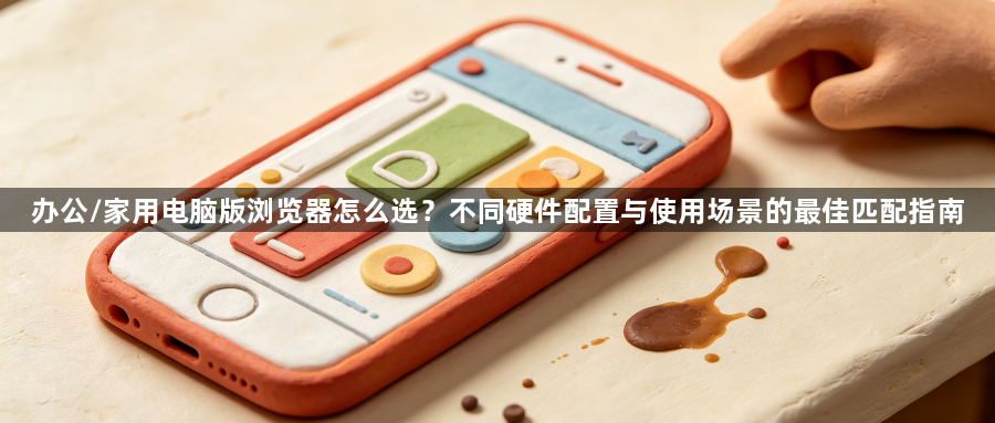 办公/家用电脑版浏览器怎么选？不同硬件配置与使用场景的最佳匹配指南1