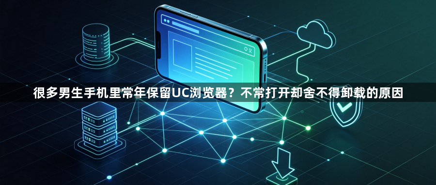 很多男生手机里常年保留UC浏览器？不常打开却舍不得卸载的原因1
