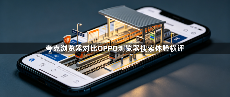 夸克浏览器对比OPPO浏览器搜索体验横评1