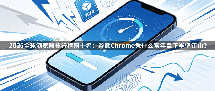 2026全球浏览器排行榜前十名：谷歌Chrome凭什么常年拿下半壁江山？1