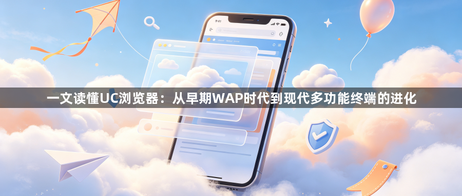 一文读懂UC浏览器：从早期WAP时代到现代多功能终端的进化1