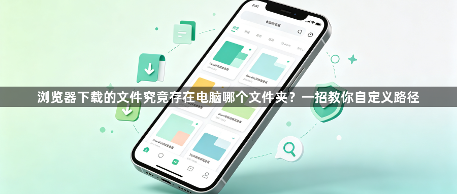 浏览器下载的文件究竟存在电脑哪个文件夹？一招教你自定义路径1