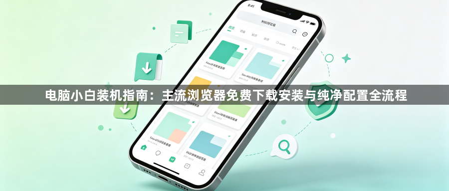 电脑小白装机指南:主流浏览器免费下载安装与纯净配置全流程1