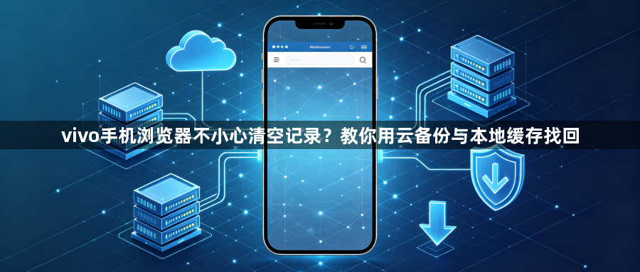 vivo手机浏览器不小心清空记录？教你用云备份与本地缓存找回1